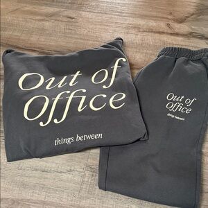 Things Between Out of Office Loungewear Set